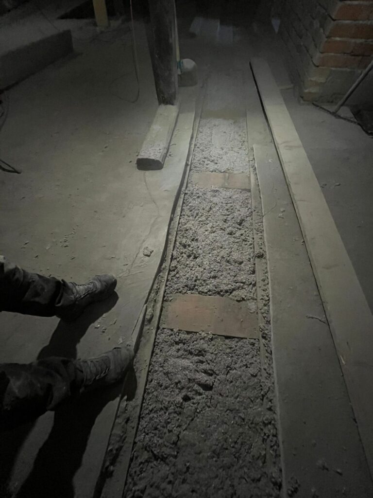 Zateplenie trámového stropu